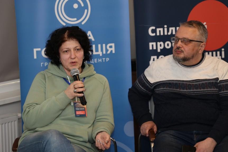 Волонтерка Наталя Шатілова та політолог Дементій Бєлий - спікери Форуму